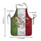 Italian Aprons for Women - Retro Grunge Italian Kitchen Apron Colosseum Heritage Traditional Mediterranean Diet Typographic Elements Aprons for Men Women Waterproof